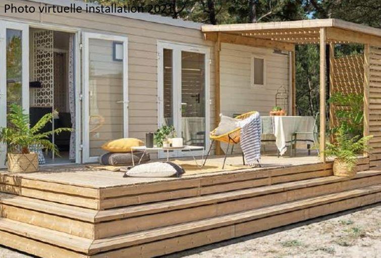 Отель Camping Beau Rivage Мезе Экстерьер фото